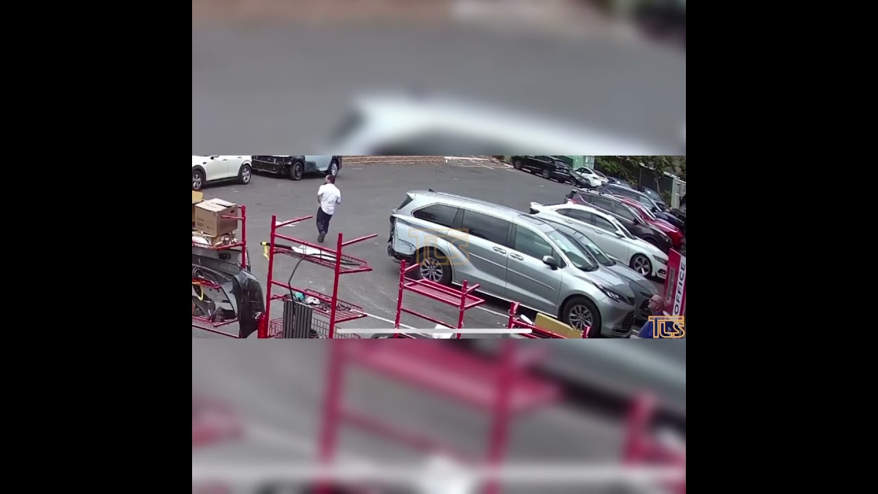 Caught on video - truck flips on New Hampshire Avenue in Lakewood