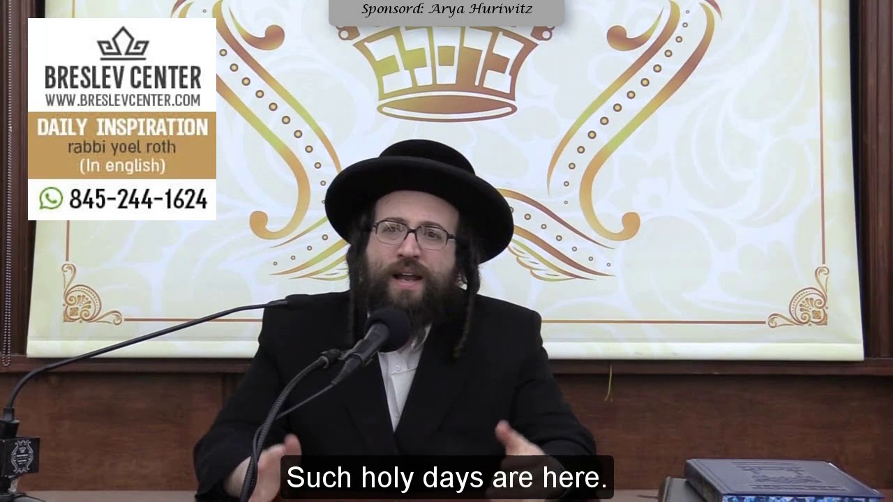 Rabbi Yoel Roth - Not money, a car, or a house, is what makes a person happy