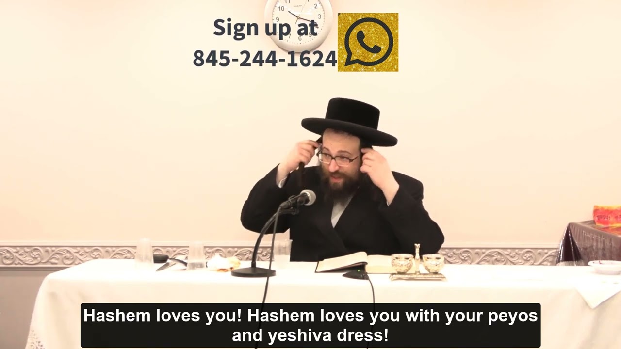 Rabbi Yoel Roth - Hashem loves you