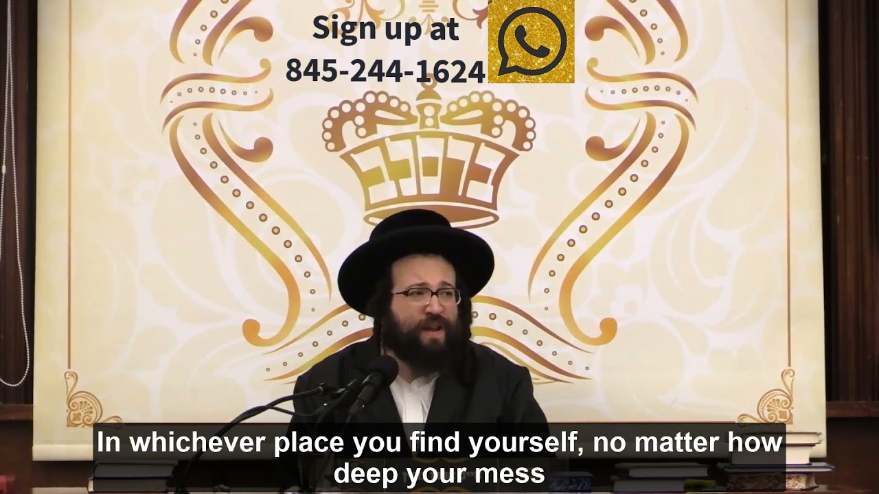 Rabbi Yoel Roth - Hashem is always with you