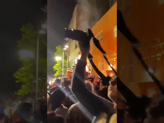 כ"ק אדמו"ר מסקולען שליט"א במעמד הדלקה לכבוד התנא האלקי רשב"י ברחבת ביהמ"ד הגדול חלק ג