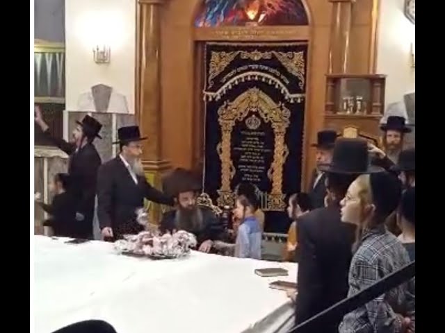 מעמד קריאת שמע לבן כ"ק אדמו"ר מסאדיגורא ירושלים שליט"א