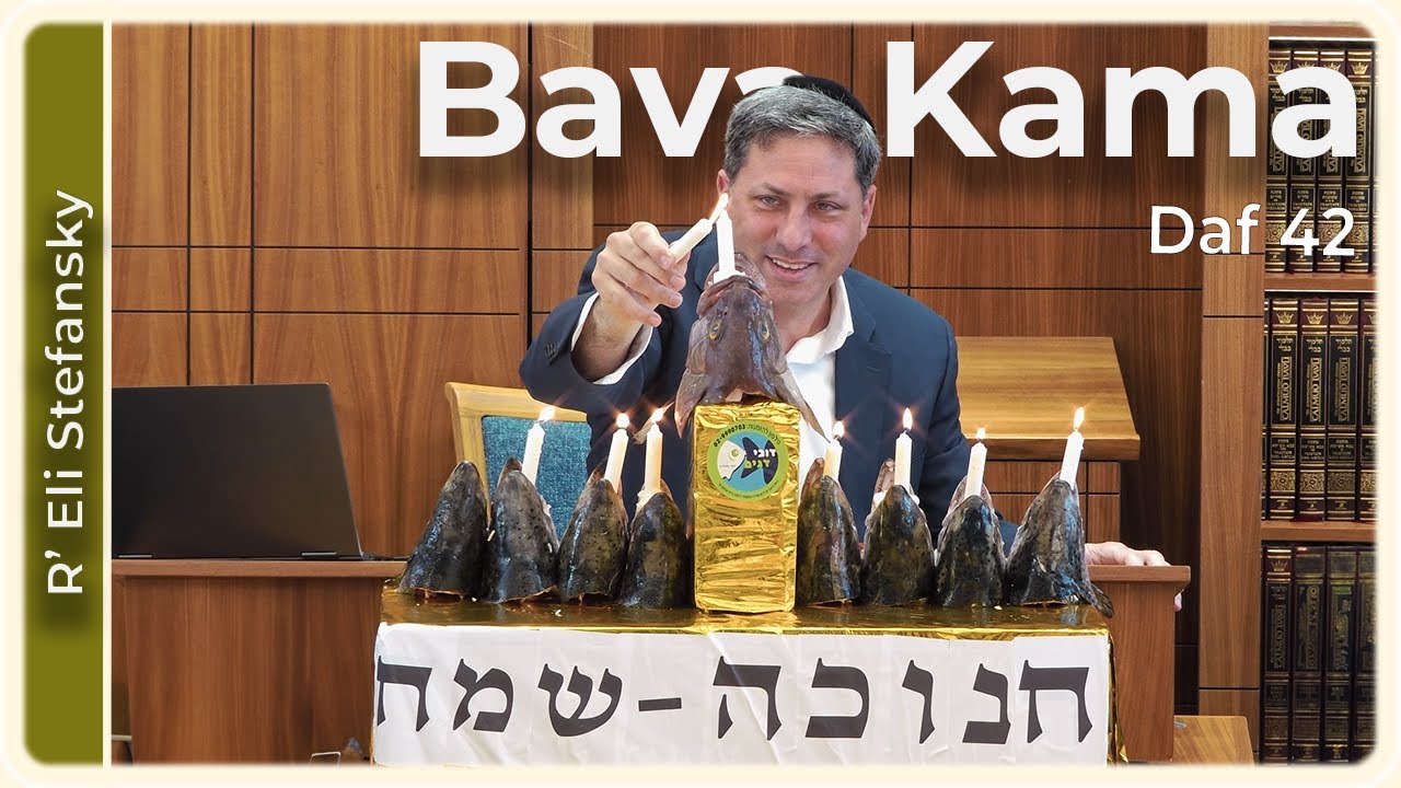 Daf Yomi Bava Kama Daf 42 by R’ Eli Stefansky
