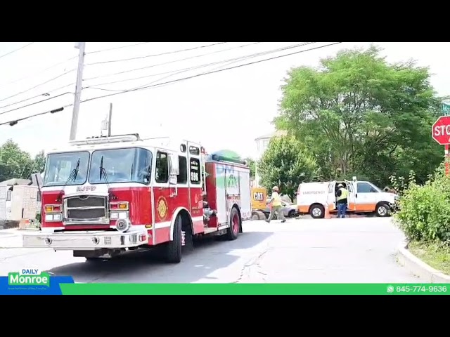 A gas line ruptured at 62 Seven Springs Mountain Rd