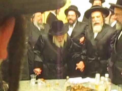 ווארט לחדב"ן של כ"ק אדמו"ר מסקולען מאנסי שליט"א אצל אביו להבל"ח האדמו"ר מסקולען זצ"ל ב