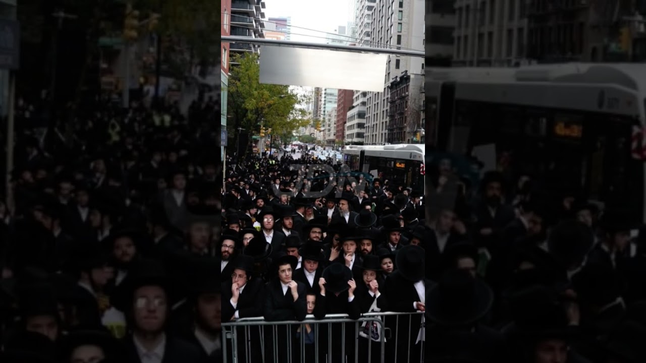פארטעסט אין עיר הקודש מענהעטן, סאבסקרייב פאר נאך ווידיא'ס... #yiddish #גזירתגיוס
