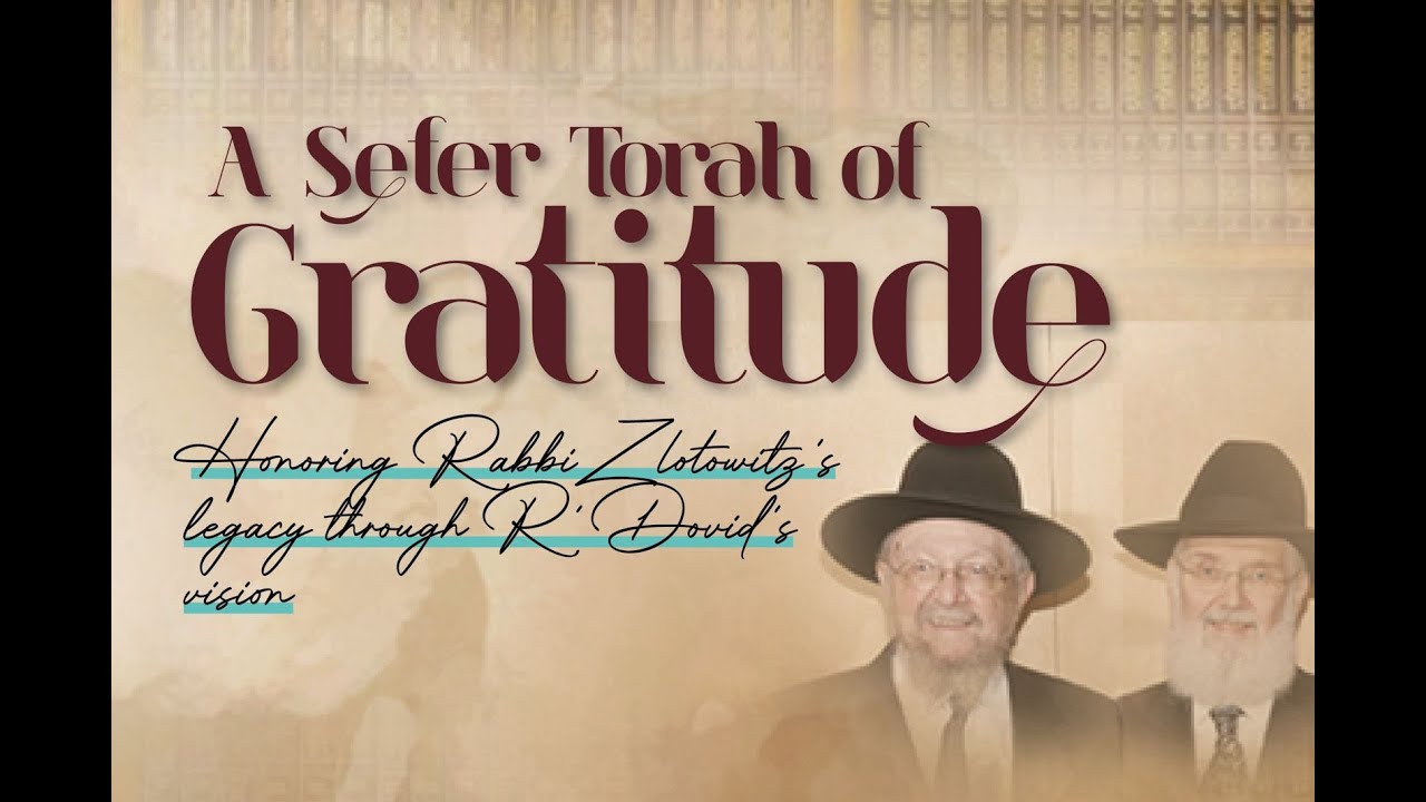 The Final Chapter - Honoring Rabbi Meir Zlotowitz's Legacy through Rav Dovid Feinstein's vision