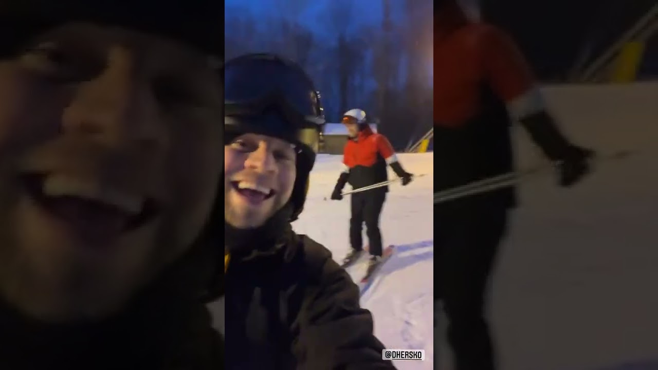 Mordechai Shapiro Tamid Yesh Siba While Skiing