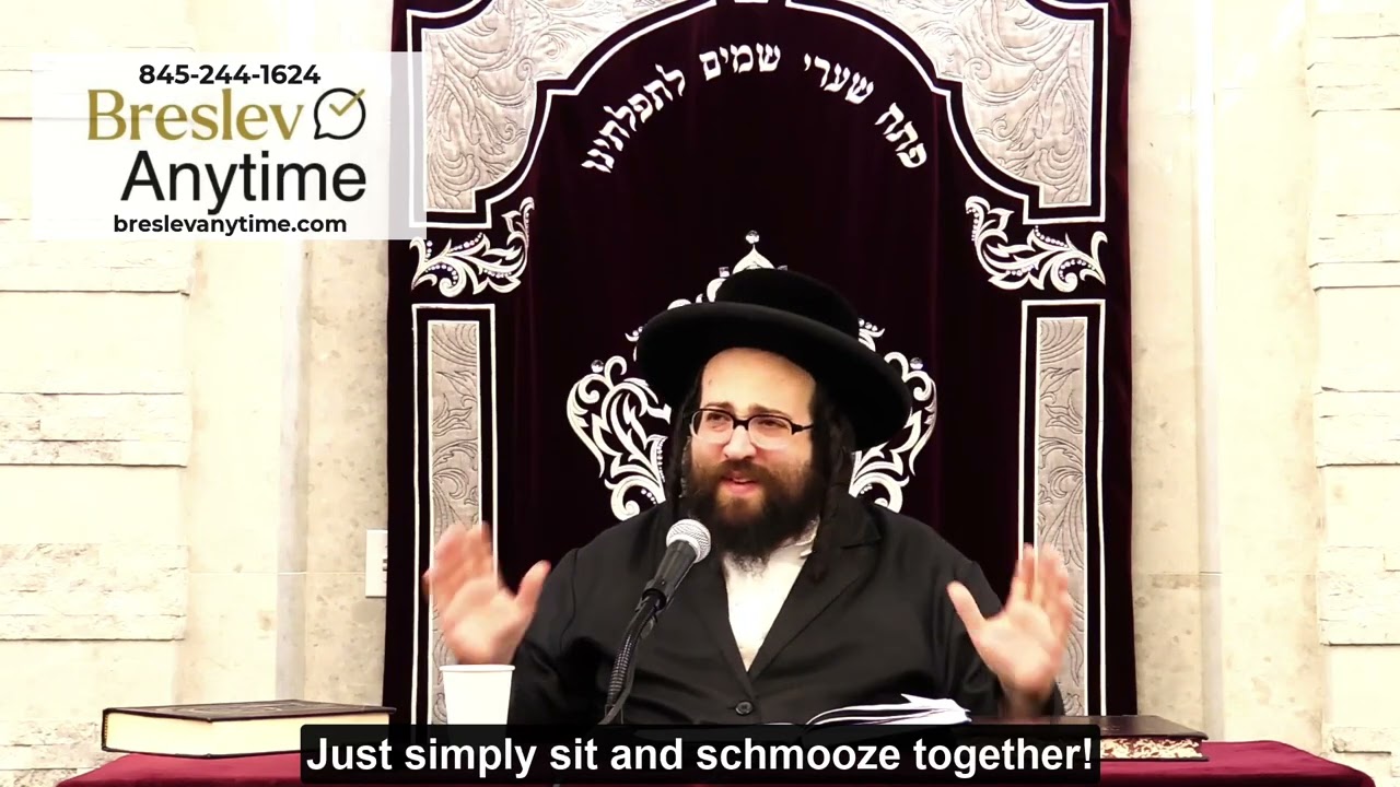 Rabbi Yoel Roth - Schmoozing at the Shabbos tabel