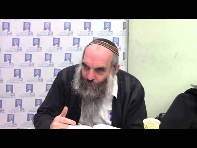 הרב יהושע שפירא - שפת אמת כי תשא - ט"ז אדר א' התשע"ו