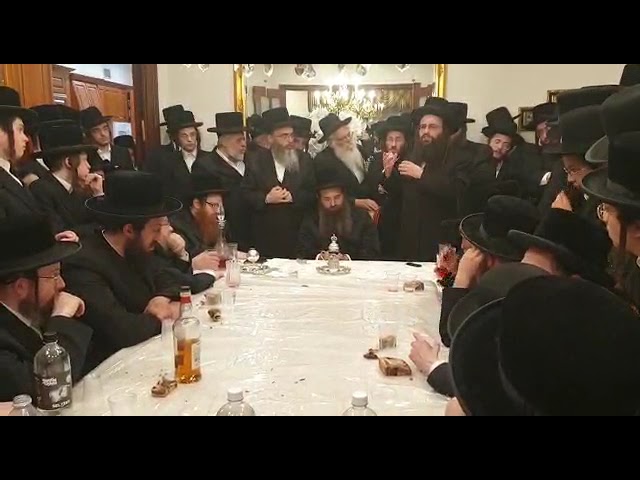 באזוך פון כ״ק אדמו״ר מסאדיגורא ירושלים שליט״א אין ניו יארק חלק ב׳