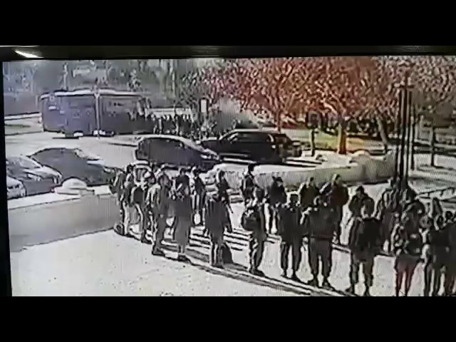 Street cam catches the moment of the impact of Armon HaNatziv attack