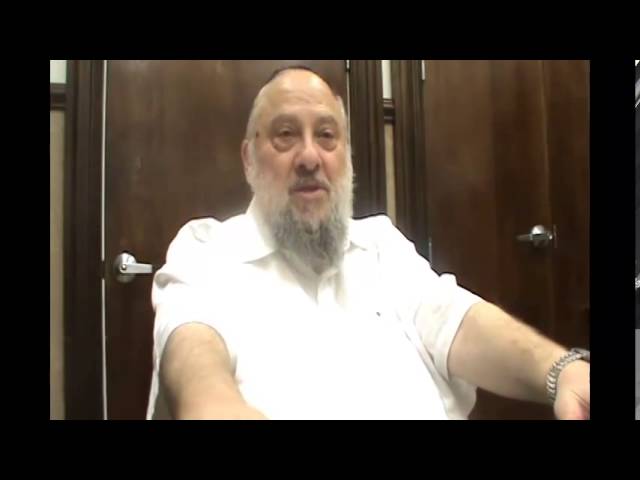 R' Mendel Kessin, Rosh Hashana 5775