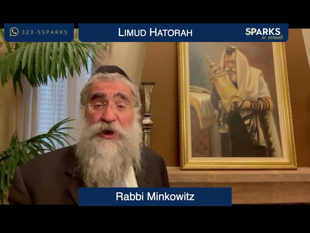 Limud Hatorah message for Sparks In seconds.
