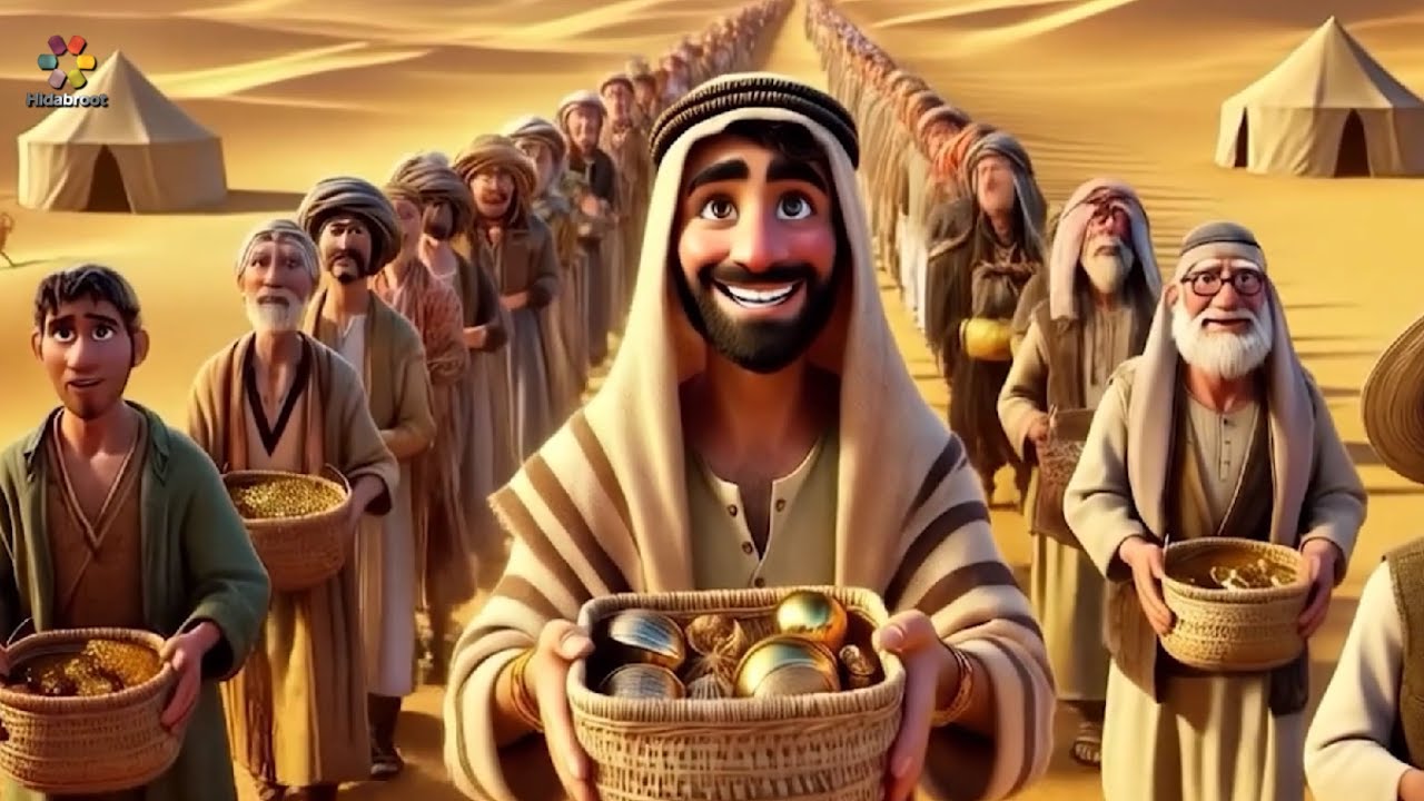 Parshat Vayakhel: The Weekly Parsha Story Illustrated by AI