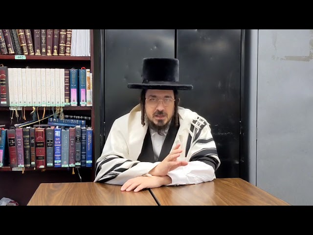Why did a fox come out of the temple? - Hebrew Shiur by Rabbi Benzion Sneh at Scheiner's July 30