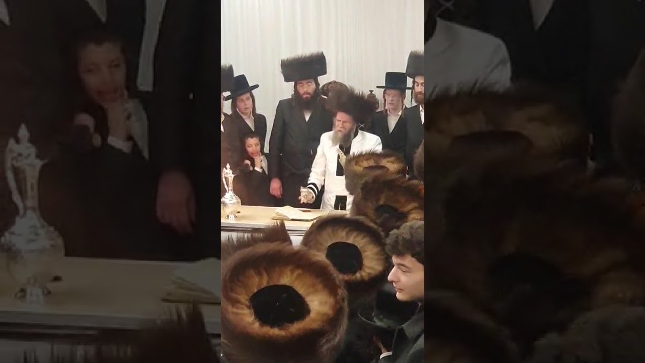 Kretchnif Siget Rebbe of Williamsburg making #havdalah in Manchester - Shvat 5786