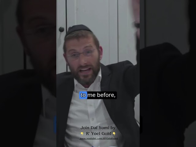This girl had her legs amputated... Her husband reassured her as told by Rabbi Yoel Gold #dafyomi