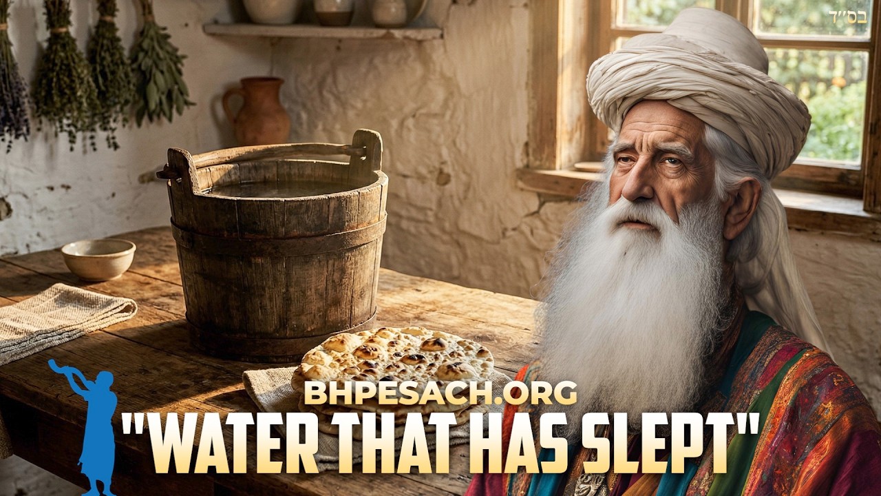 Pesach Secret of Making Matzah With Mayim Shelanu
