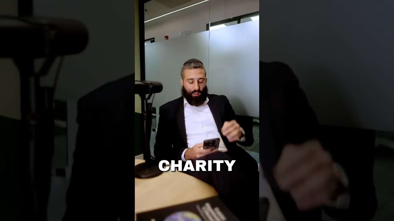 How to give charity like a chassid.