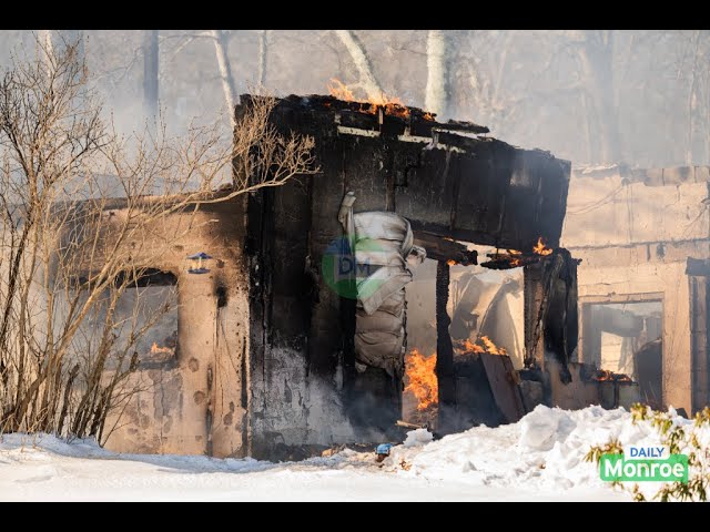 Chester Structure Destroyed in Winter Fire on Gibson Hill Road