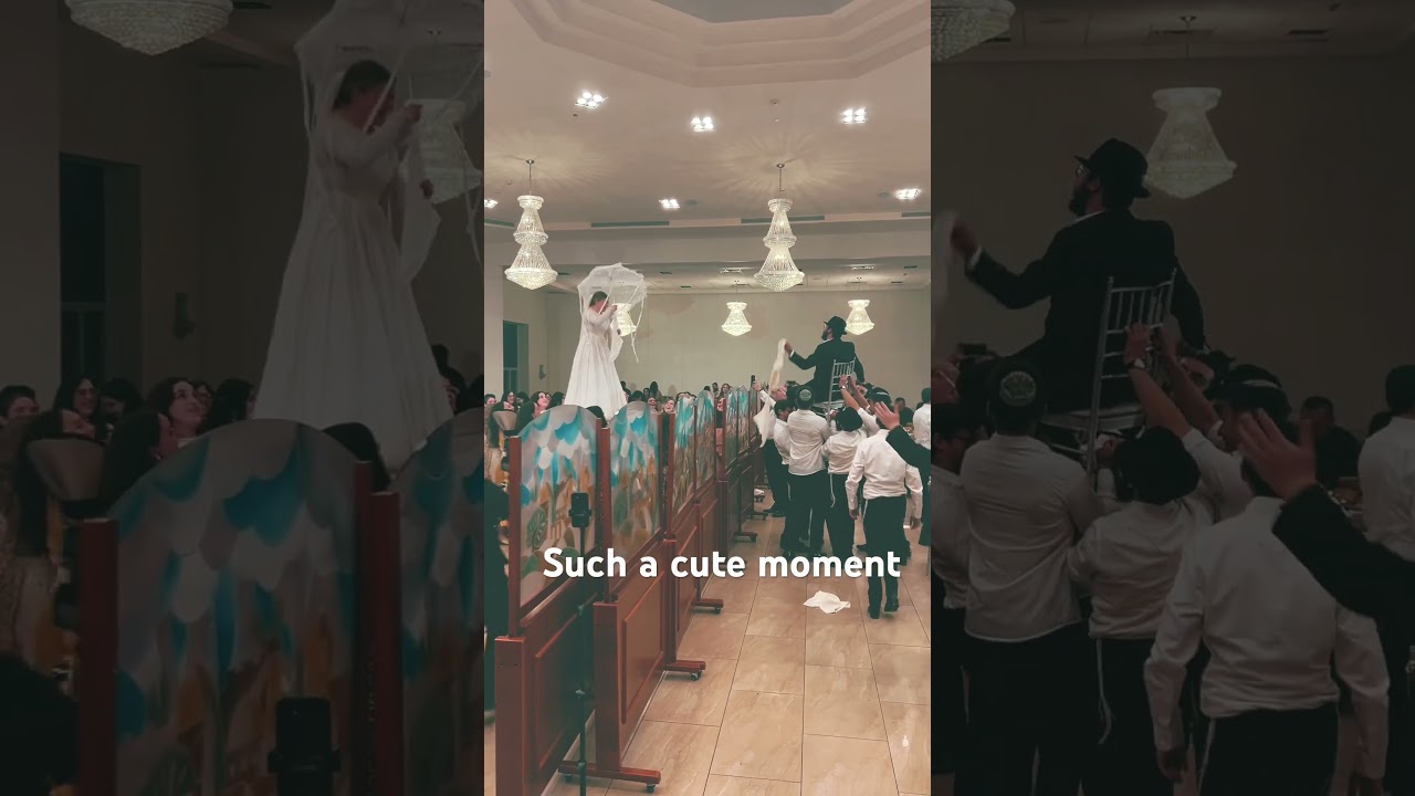 Tell me something that’s cuter than this. I’m waiting! #jewishmusic #jewish #wedding #reels