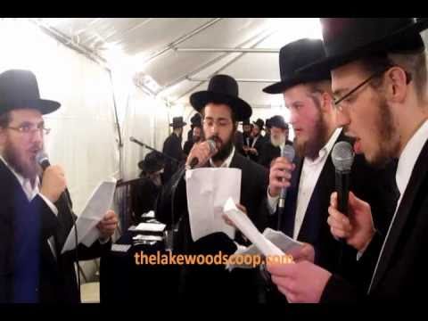 Choir Singing Yiddish Gramen At Parlor Meeting