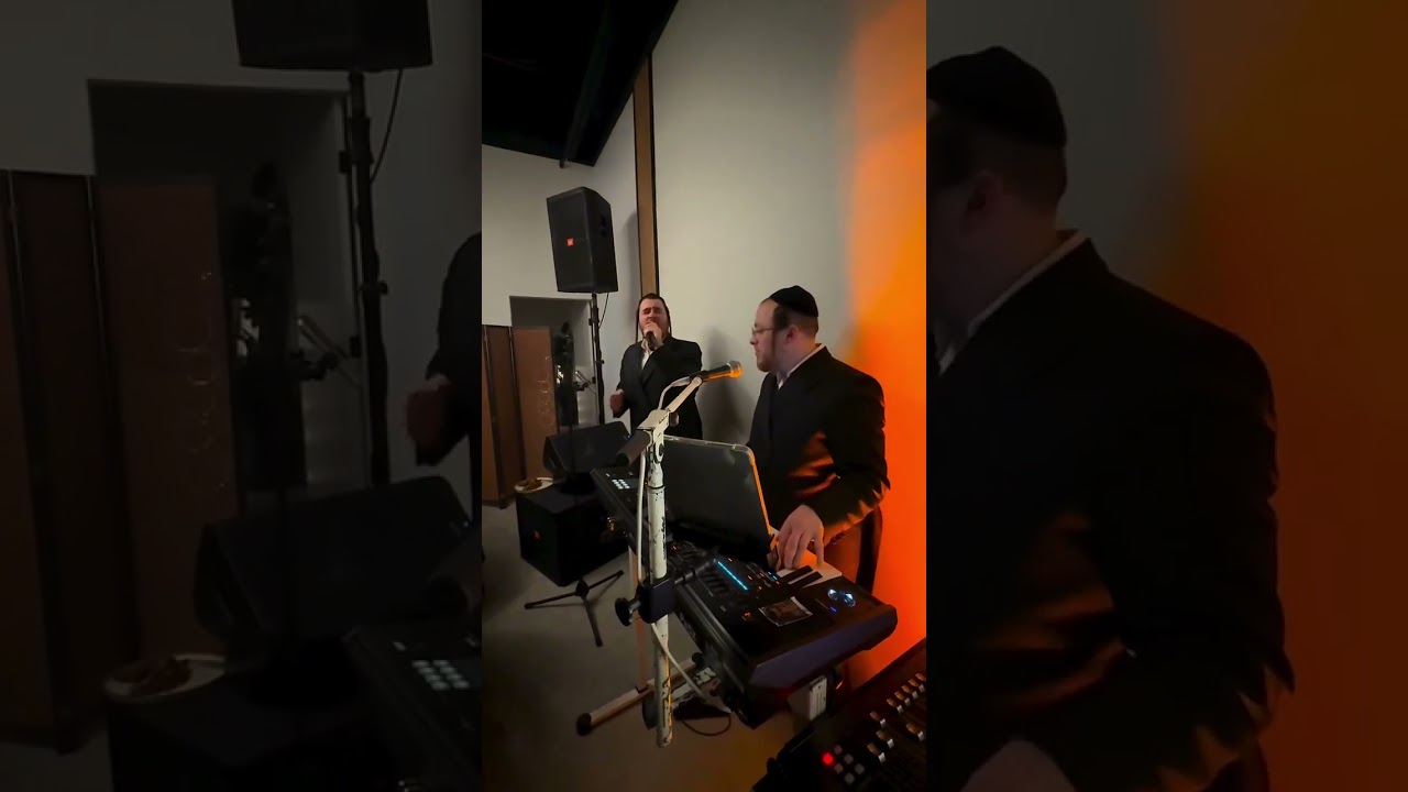 Mordechai Kohn with Sruly Singer