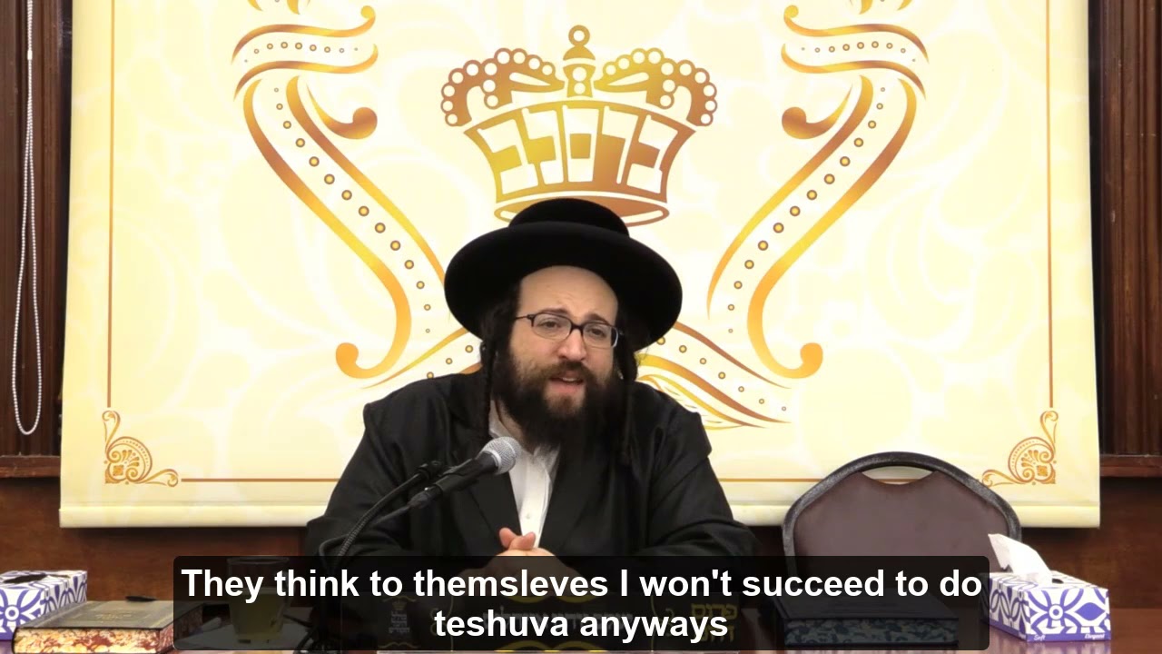 Rabbi Yoel Roth - Try again and again and if you fall try again....