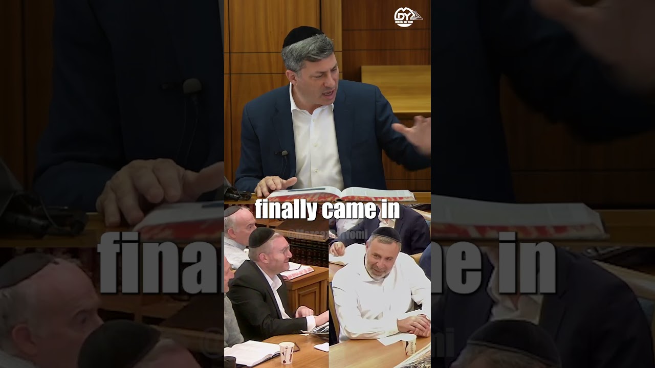 The Rebbe who DIDN'T want 'Yomim'