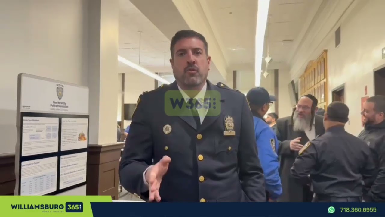 Vincent Seminario wished a safe Pesach, noting NYPD patrols and availability for assistance.