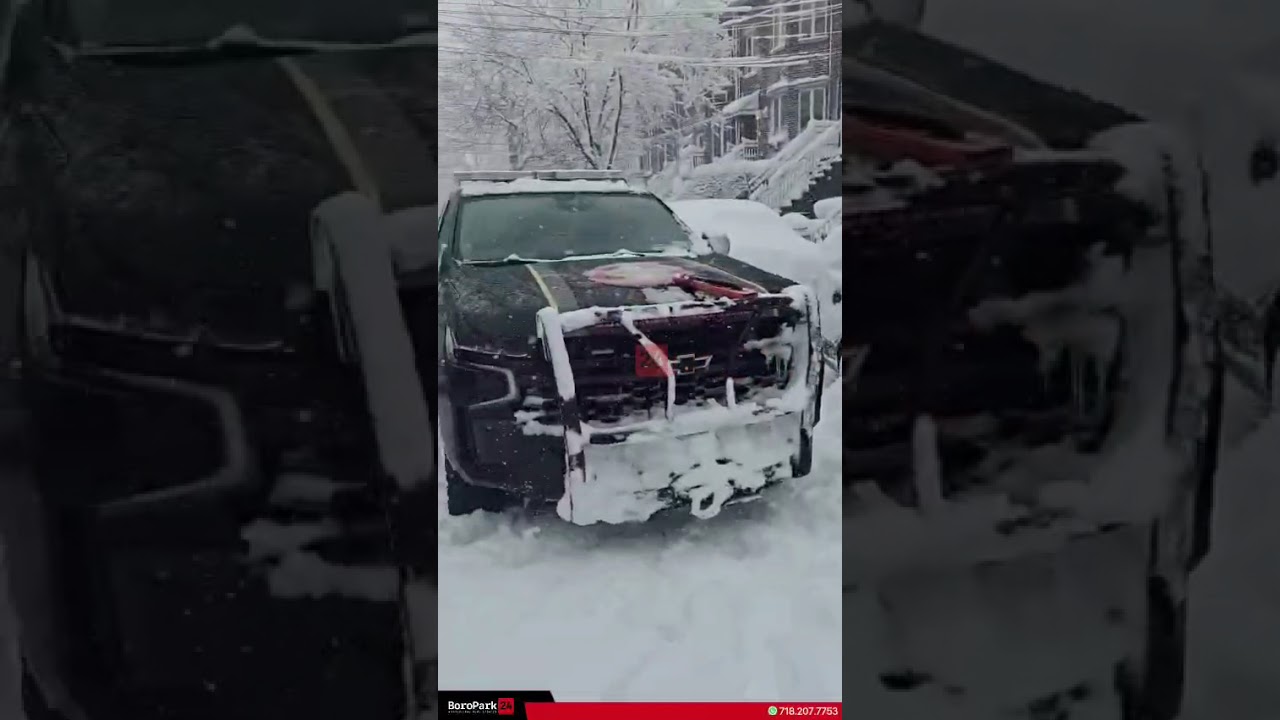Chavivim cleared a fallen tree from 20th Avenue, allowing vehicles and plows through