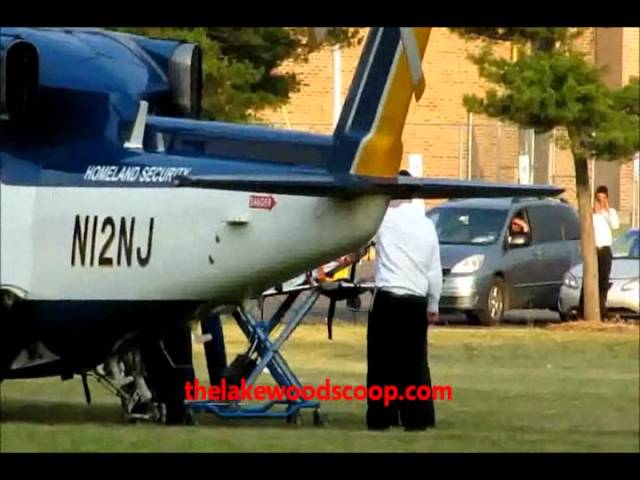 Hatzolah Medevac Lakewood High School Field