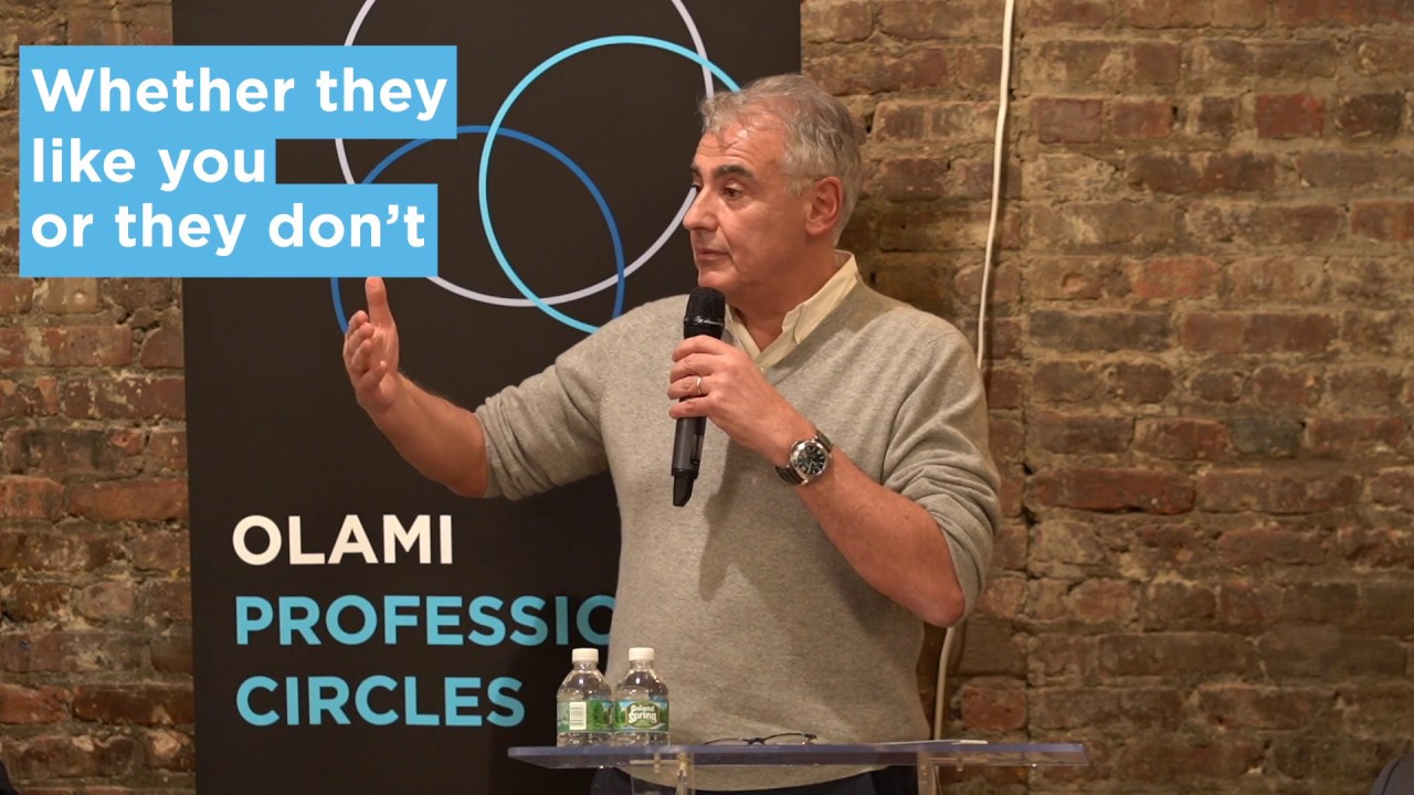 Top career tips by Marc Lasry at Olami Professional Circles