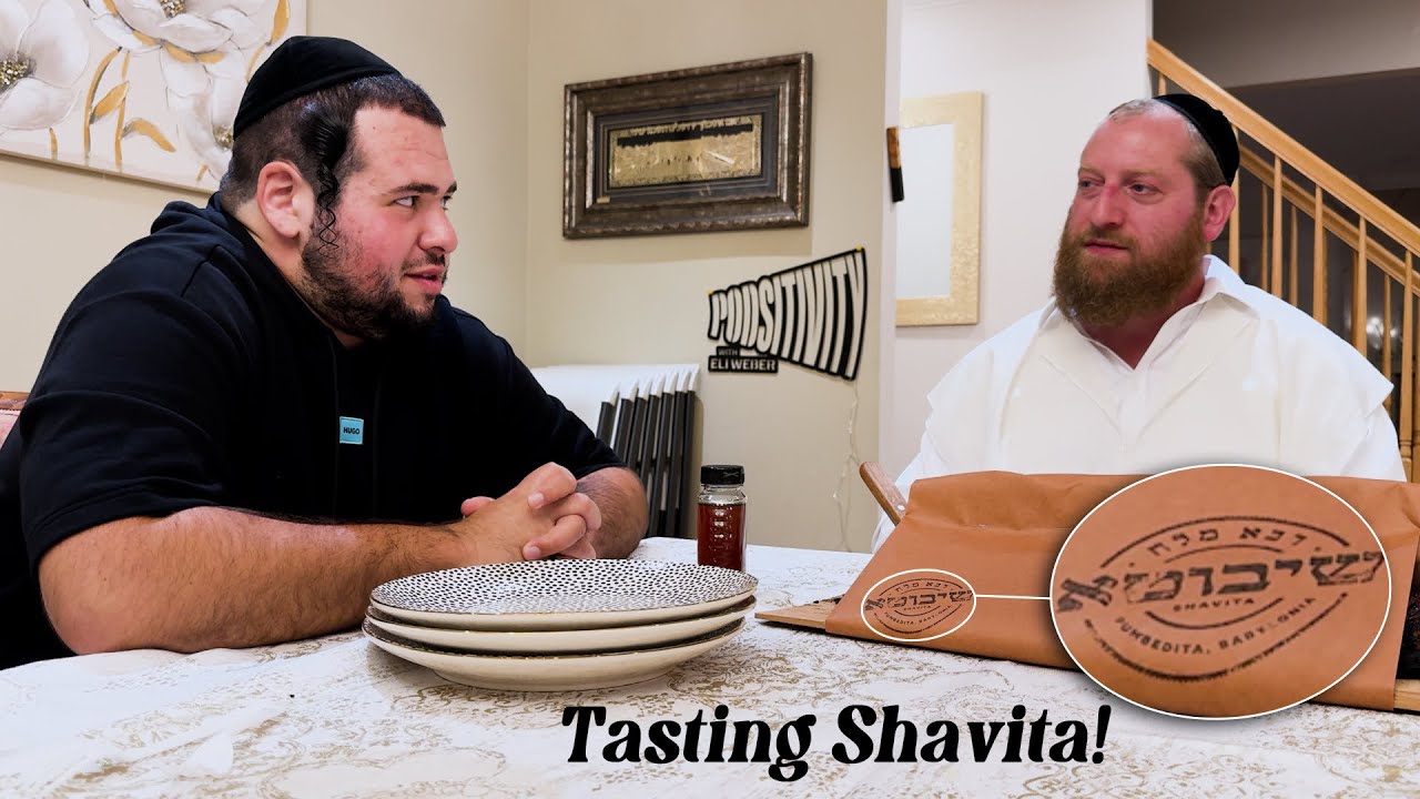 Tasting the incredible Shavita With Volf Ber Moshe Feldman♥️