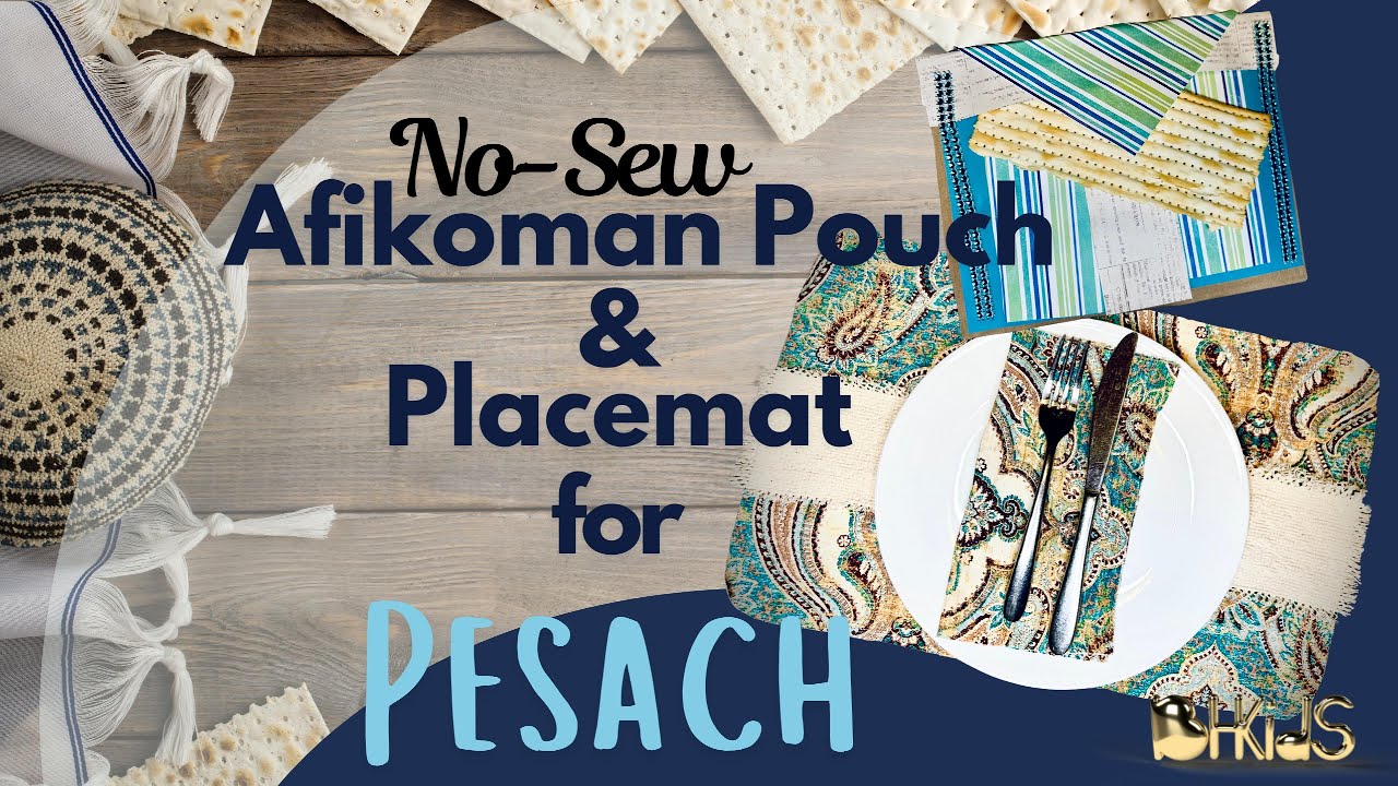 Pesach Afikoman & Placemat | TORAH FOR KIDS AI