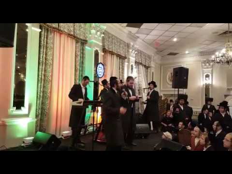 Lazer weinstock by a wedding in Monroe with the Shira choir and levy lasin