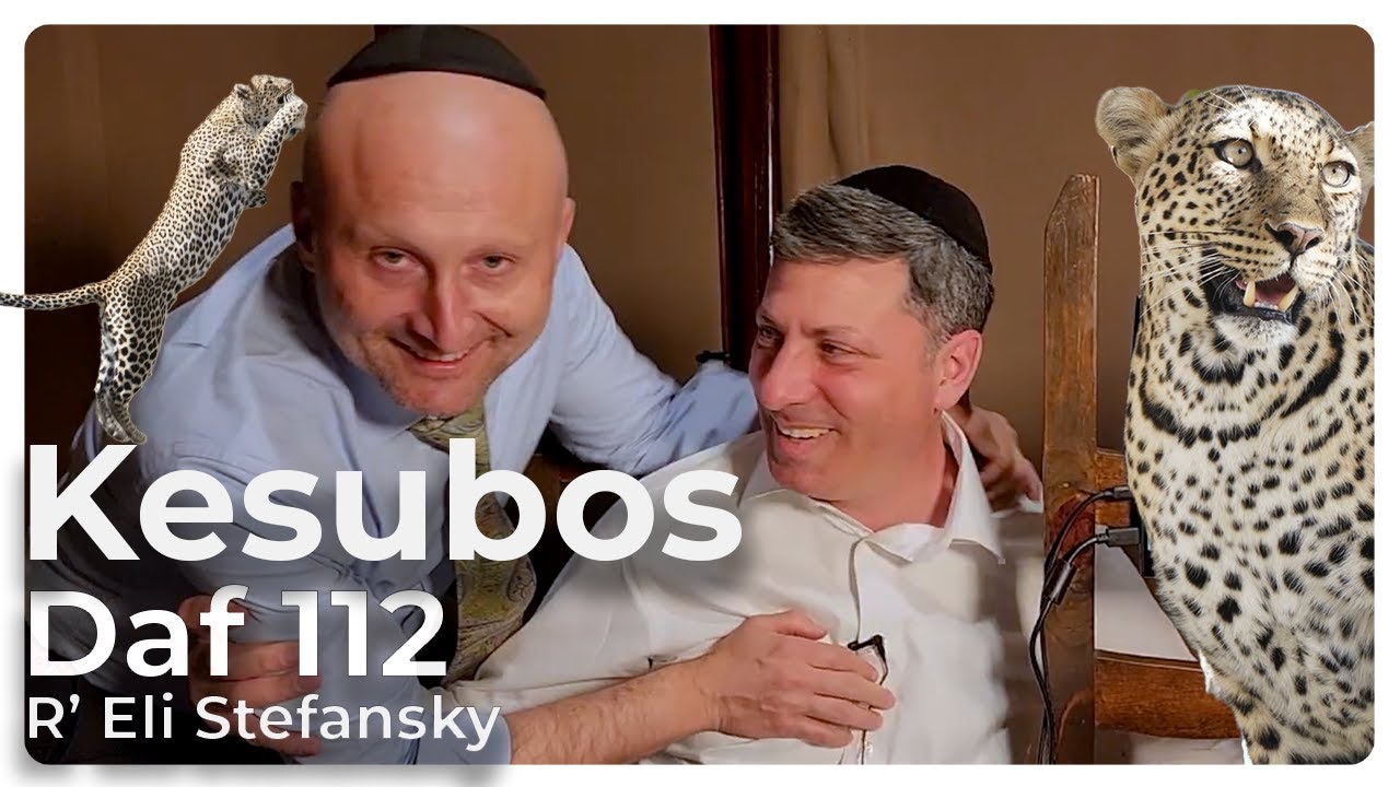Daf Yomi Kesubos Daf 112 by R’ Eli Stefansky