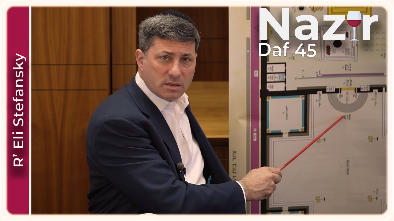 Daf Yomi Nazir Daf 45 by R’ Eli Stefansky