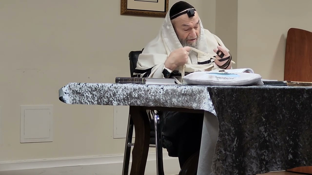 Harav Reuven Feinstein Shlit"a saying Shema