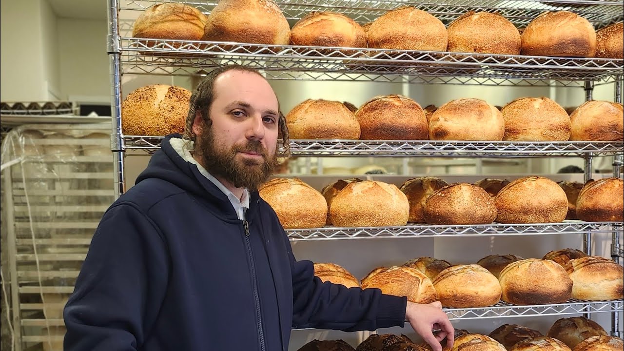 Lechem Sourdough Grand Opening store! | Interview and Tour with owner Motti Shclesinger