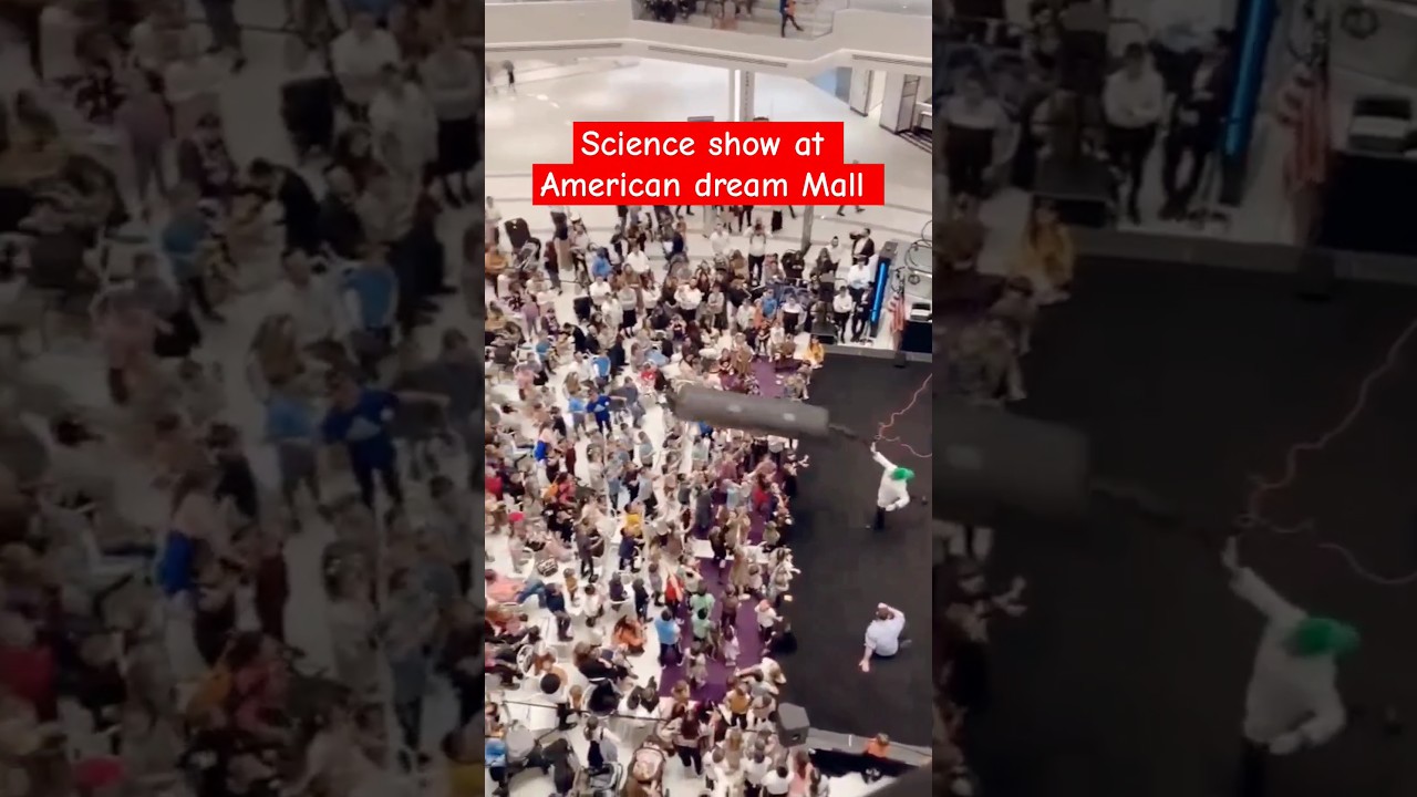 solar science at American dream Mall #americandream #scienceexperiment #comedy #birthday #crazy