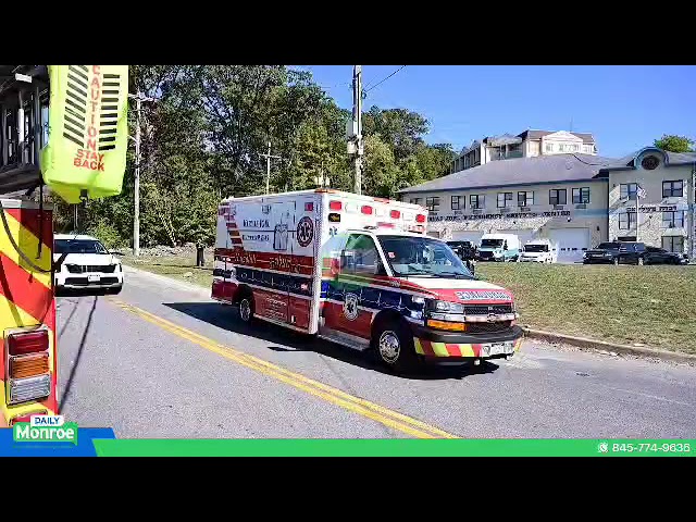 Kiryas Joel Hatzalah, Kiryas Joel Fire Department and State Police responded to a accident