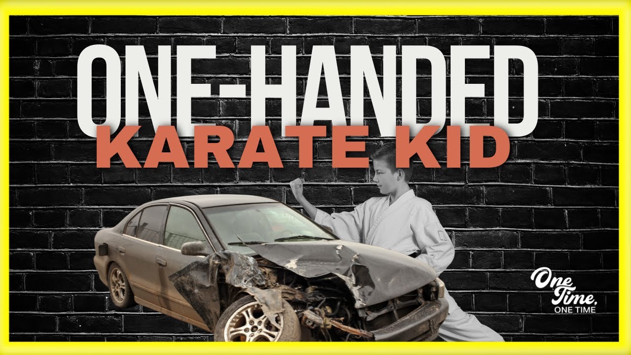 One-Handed Karate Kid Destroys the Competition!