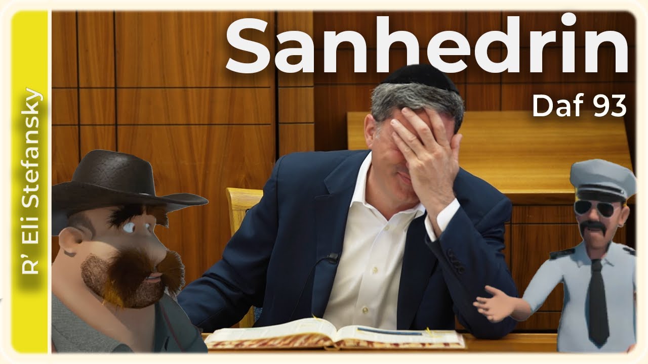 Daf Yomi Sanhedrin Daf 93 by R’ Eli Stefansky