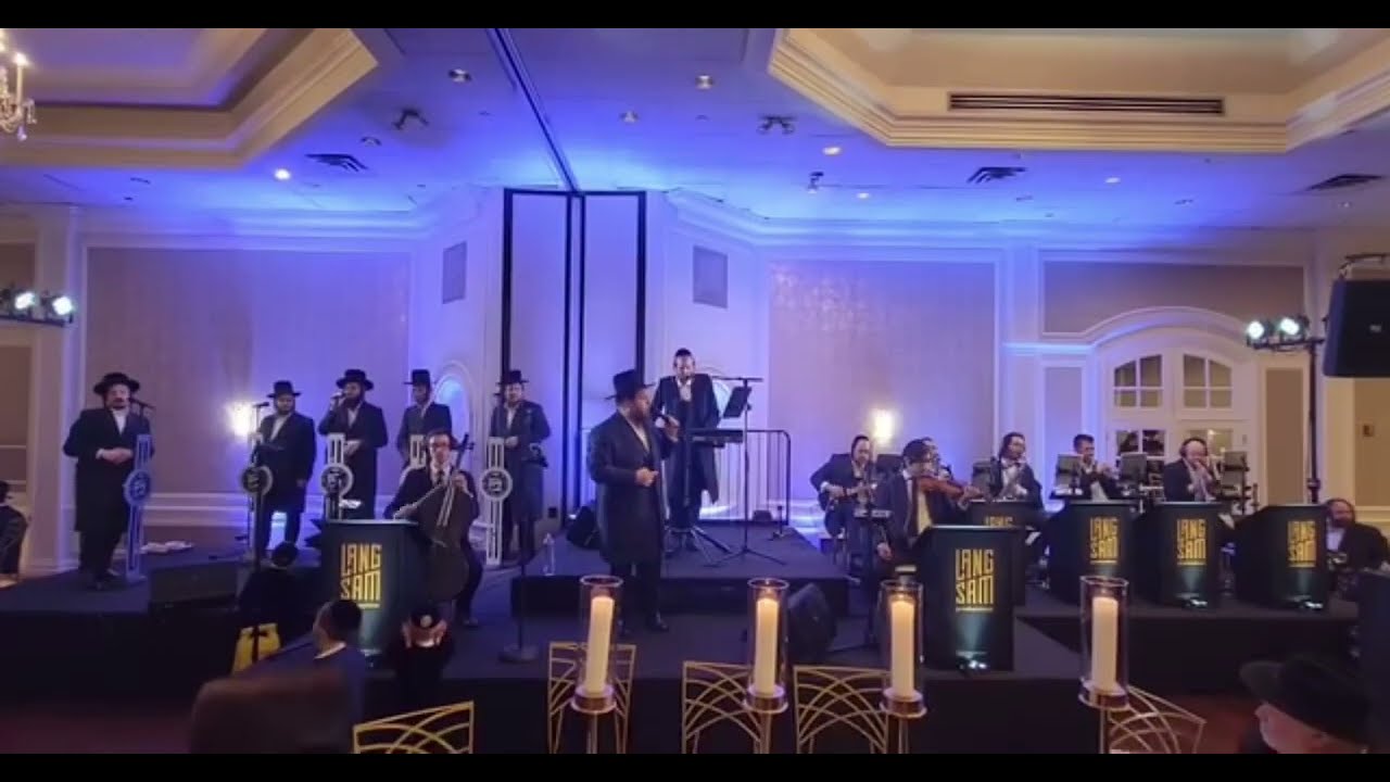 חתונה מפוארת עם לוי פלקוביץ - מקהלת שירה ותזמורת של הערשי לאנגסאם