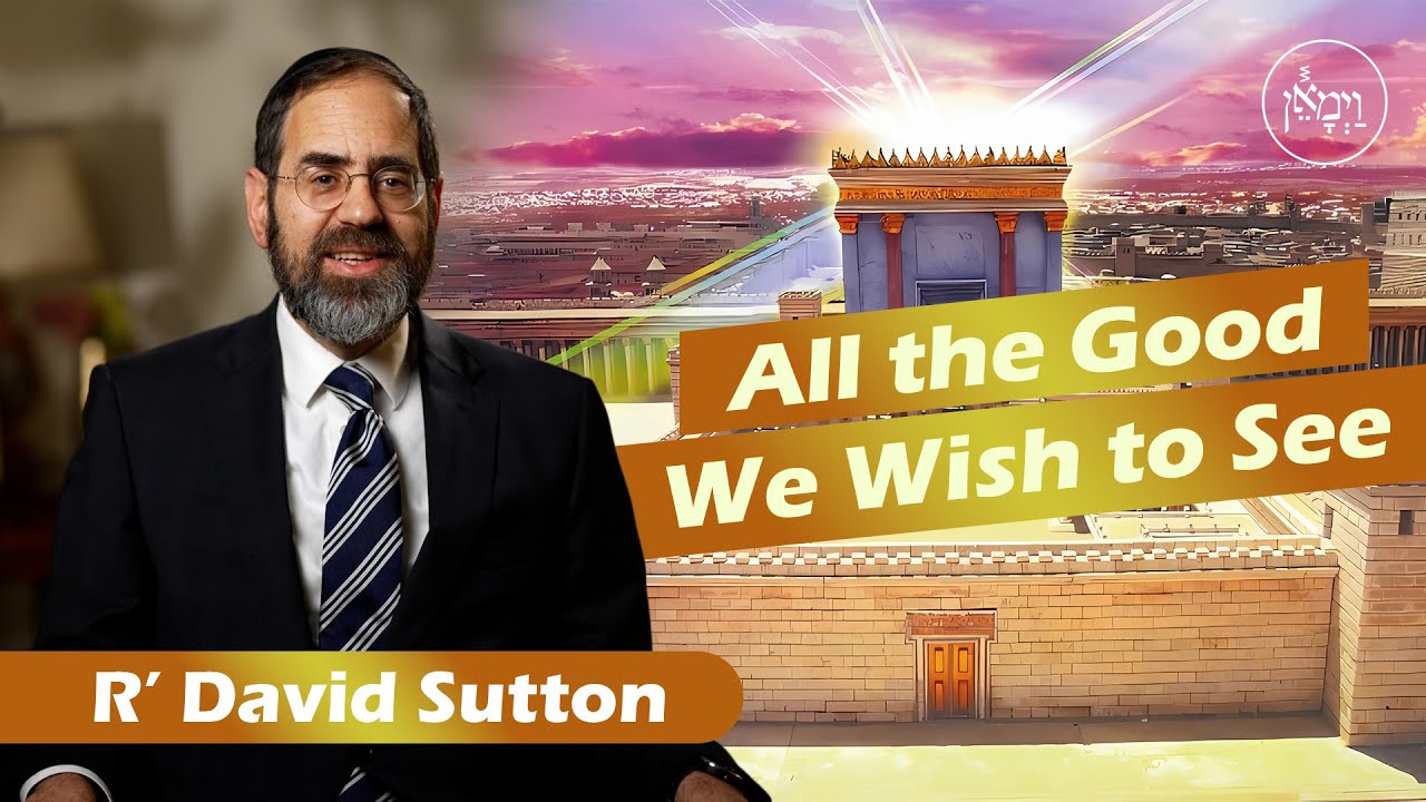 All the Good We Wish to See | Rabbi David Sutton
