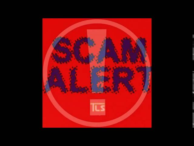 IRS Scam Message on Lakewood resident's machine