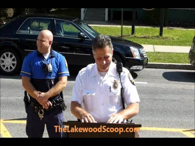 Lakewood Police Lt. Louis Sasso Retirement Walkout Ceremony