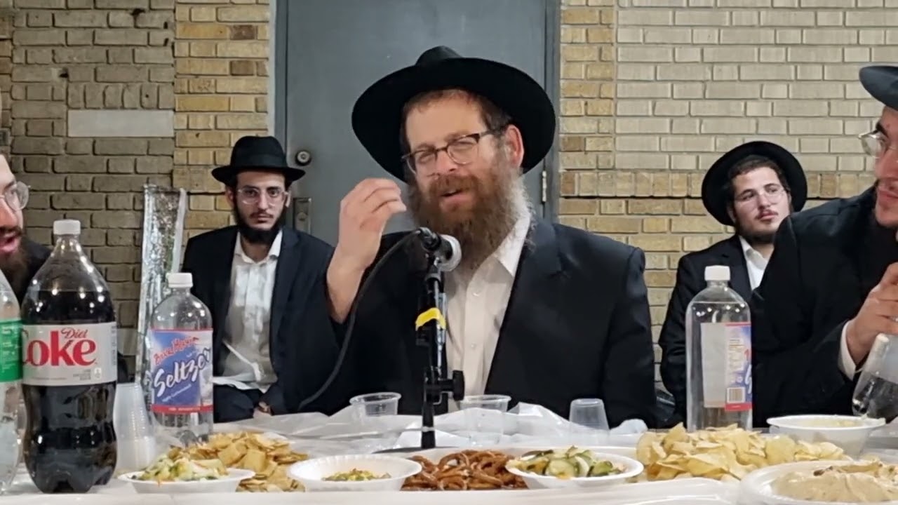 התוועדות שמחת בית השואבה לתלמידי התמימים, הרב אליהו נתן סילברבערג, שנת תשפ"ג
